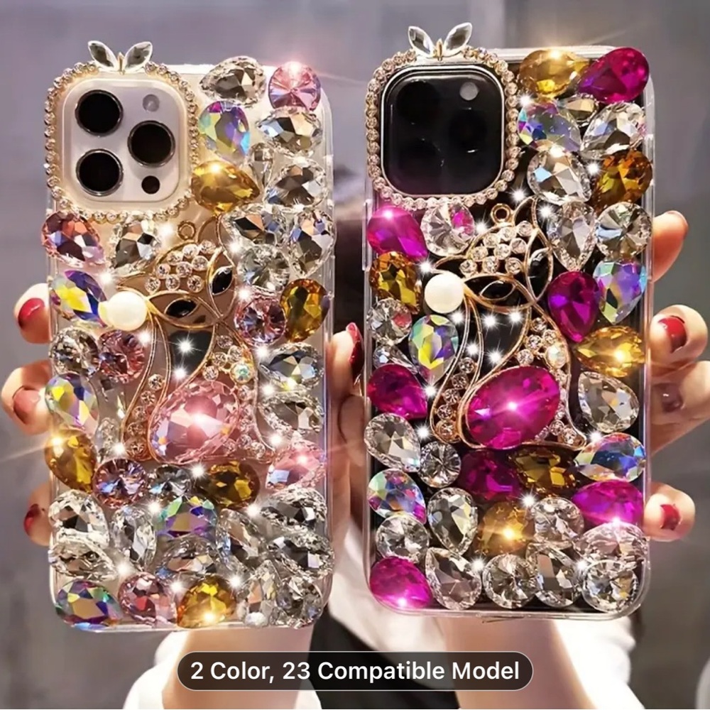Luxury Crystal Bling Phone Case - Multicolor